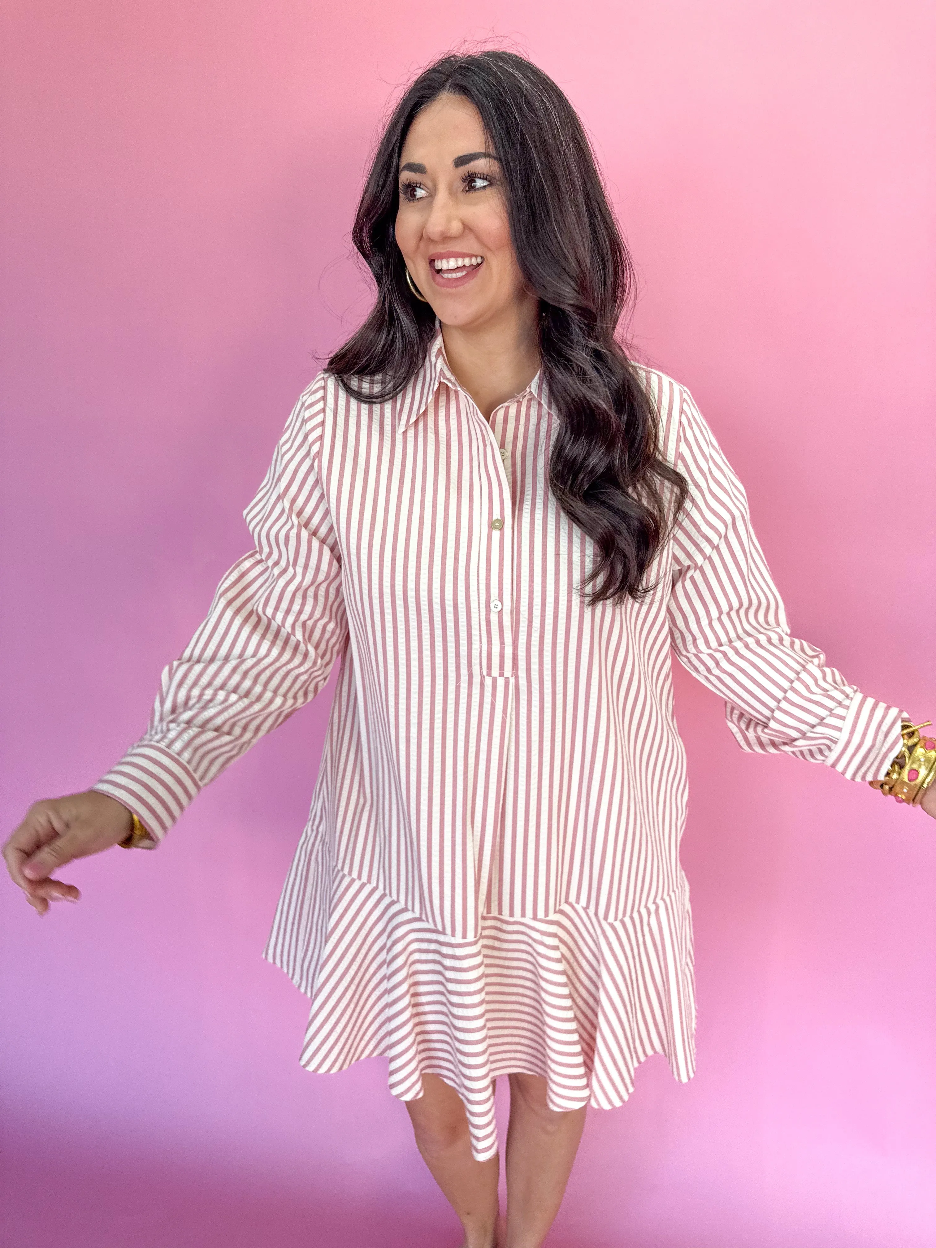 Sweet Charisma Dress - Pink
