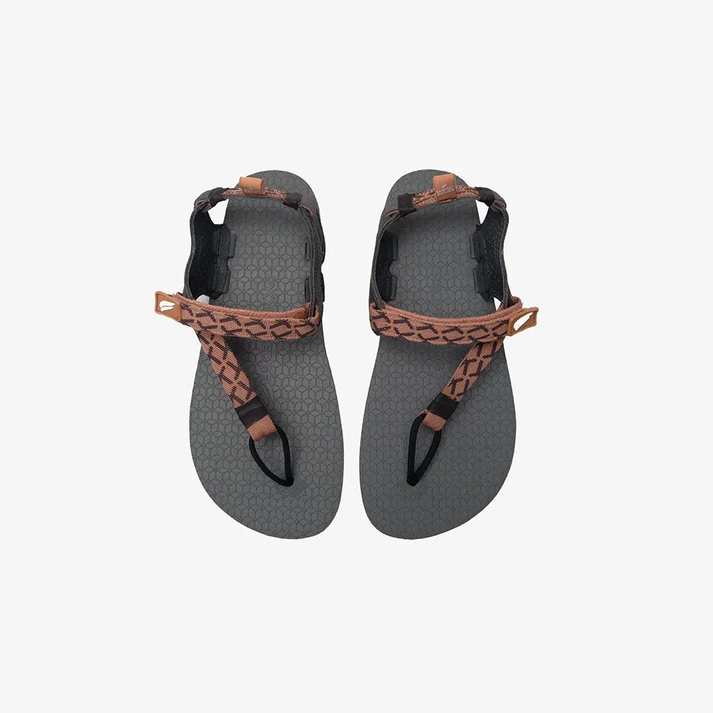 Tapak V1.5 Barefoot Flip Flops - Linen On Grey