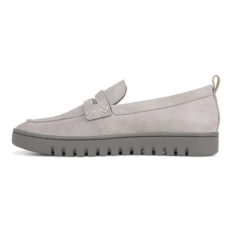 Uptown Loafer - Grey Suede