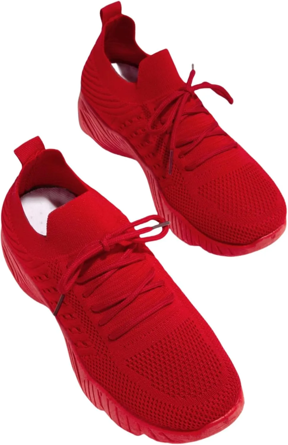 Walking Shoes Women Arch Support Slip On Sneakers Comfort Light Weight Casual Athletic Gym Tennis Running Sneakers