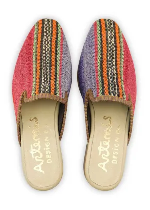 Women's Kilim Mules - Size 5